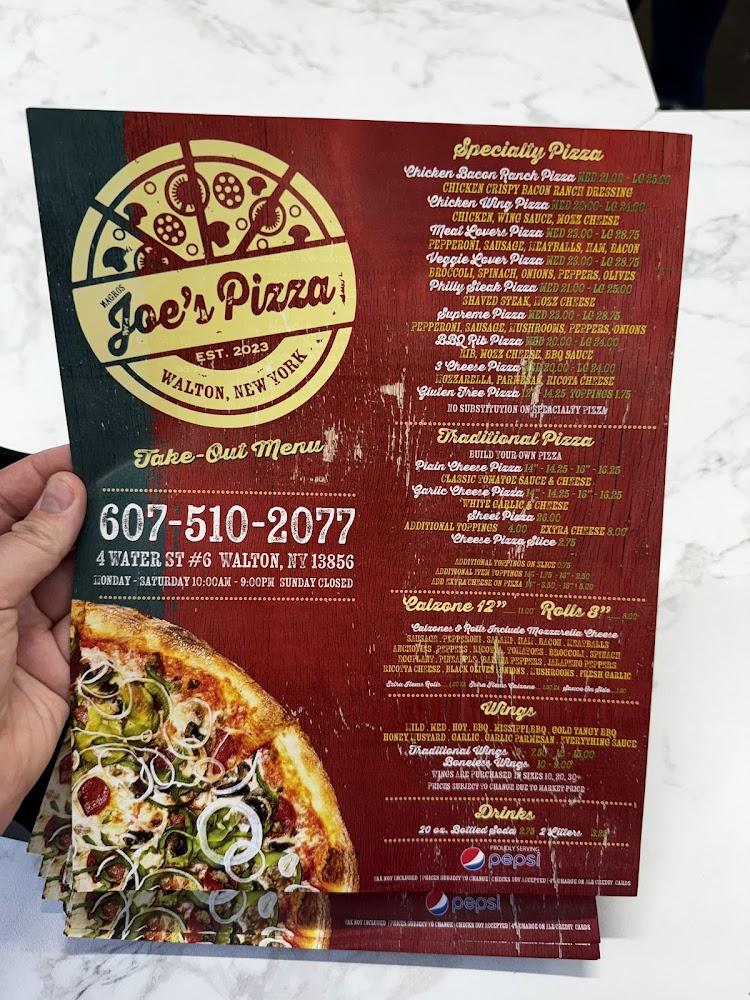 Joe's Pizza Menu image 4